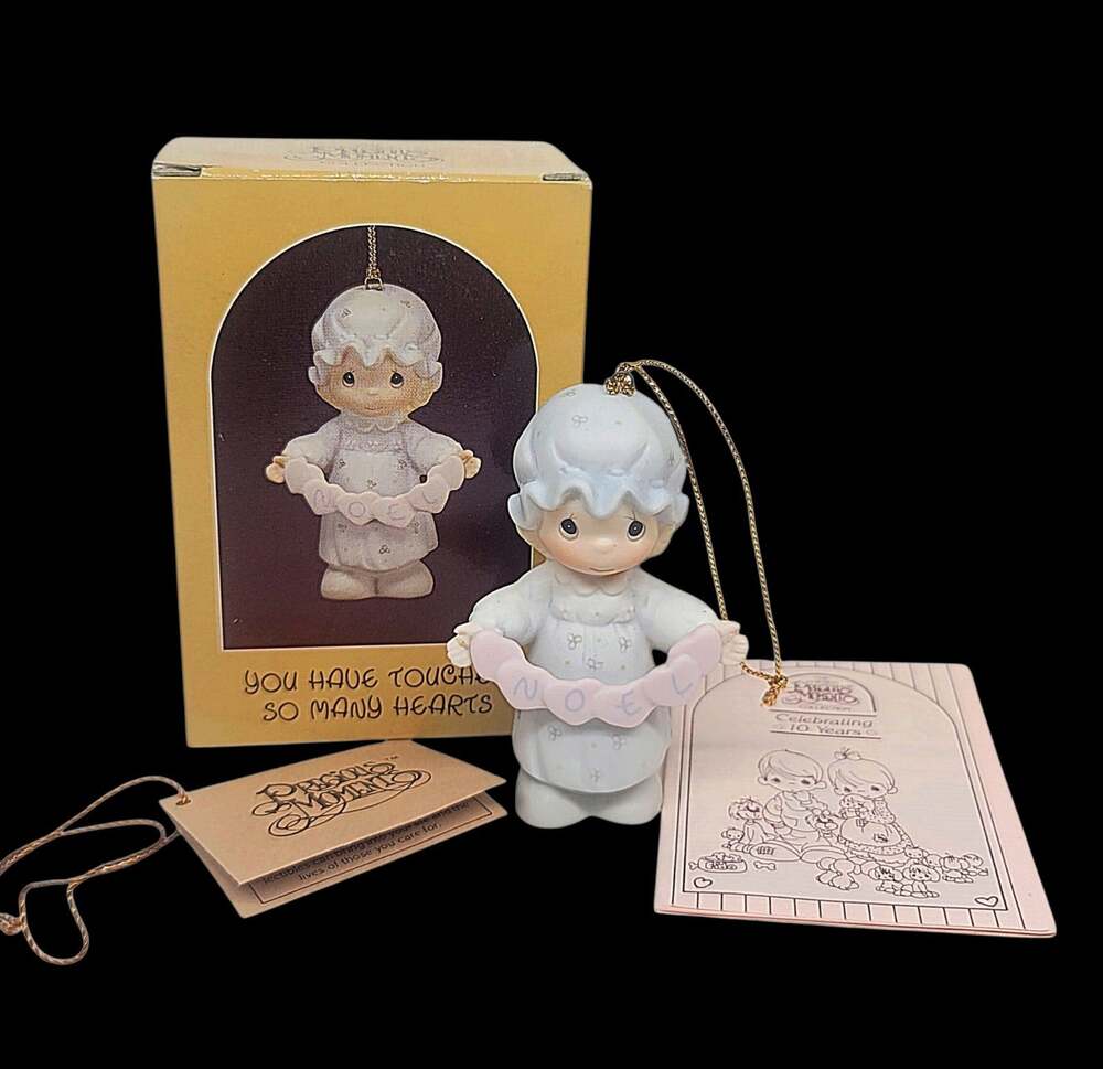Vtg 1983 Precious Moments You Have Touched So Many Hearts Girl Figurine 3" C200